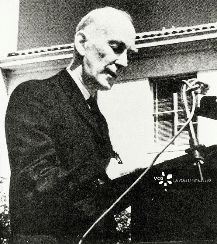 荷兰天文学家扬·亨德里克·奥尔特肖像图片素材