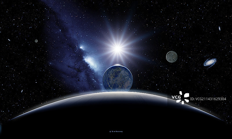 类地系外行星图片素材