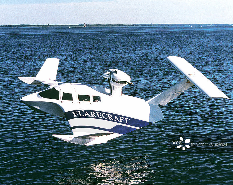 掠海地效飞行器图片素材