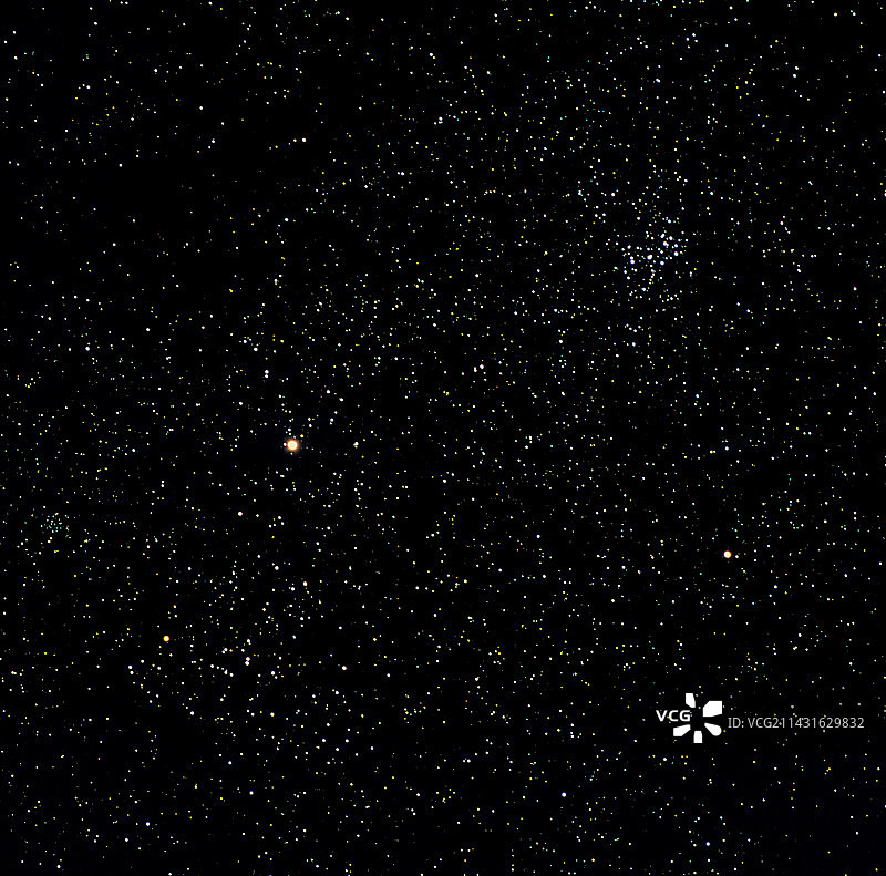 行星和昴星团图片素材