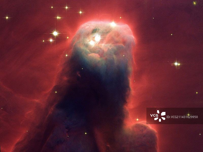 锥状星云NGC 2264图片素材