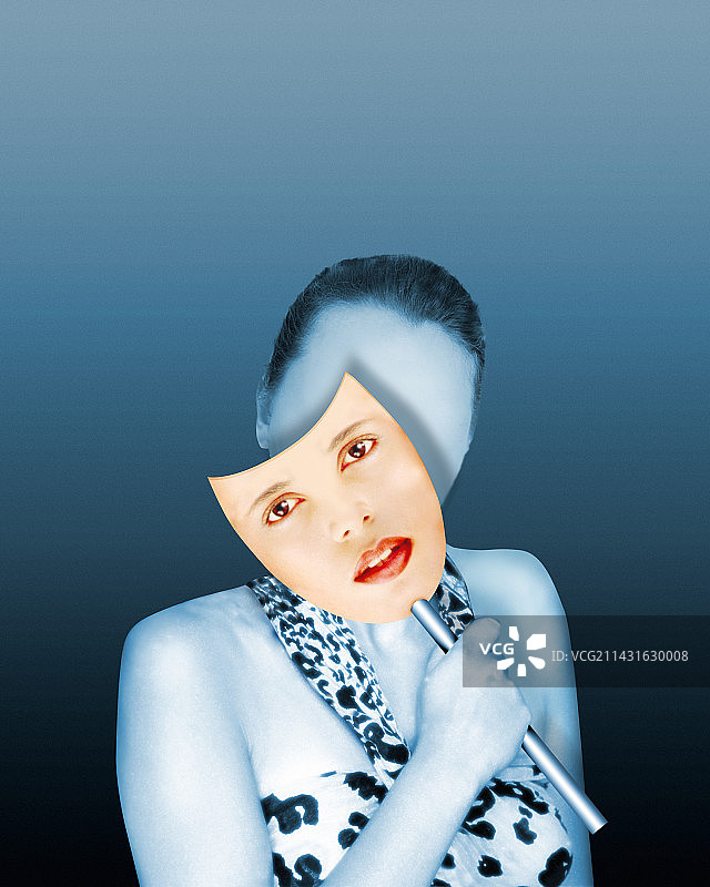 面部移植图片素材