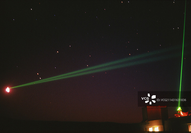 激光天体测量：蔚蓝海岸天文台图片素材