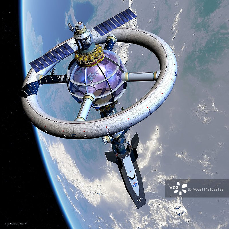 太空酒店图片素材