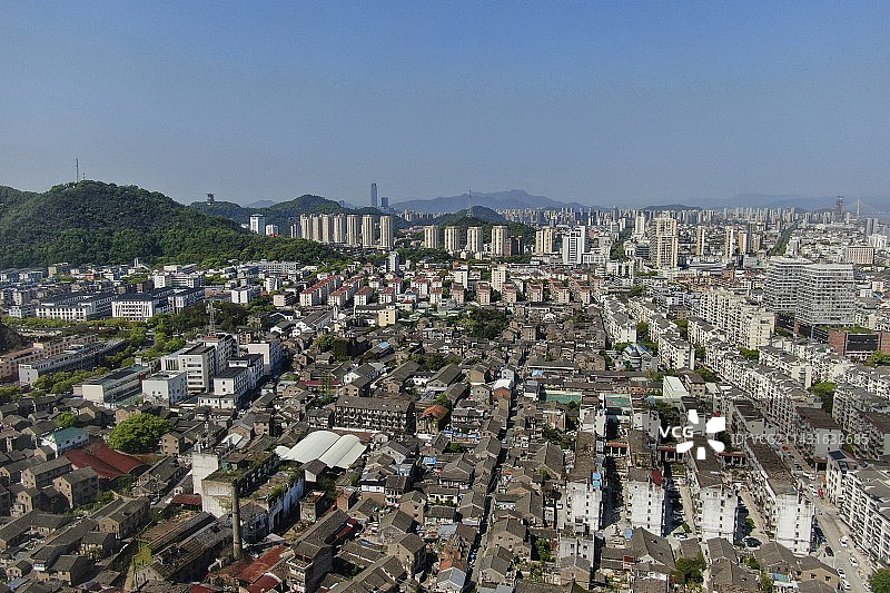 台州椒江海门老街图片素材