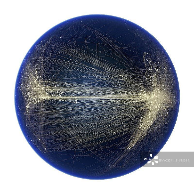空中交通线路图片素材