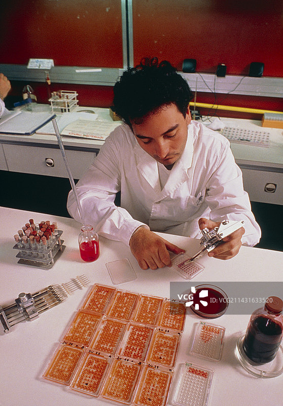 阿根廷的DNA指纹图谱图片素材