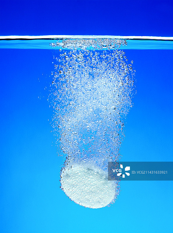 溶解的止痛药图片素材