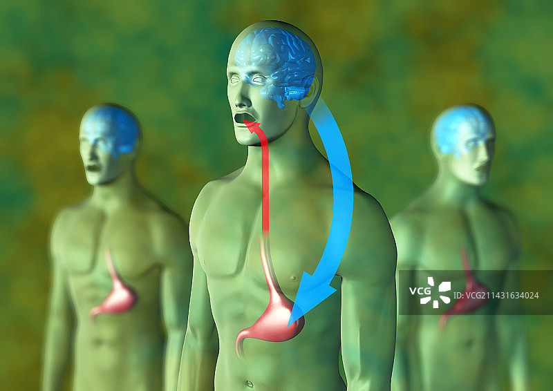 呕吐反射图片素材