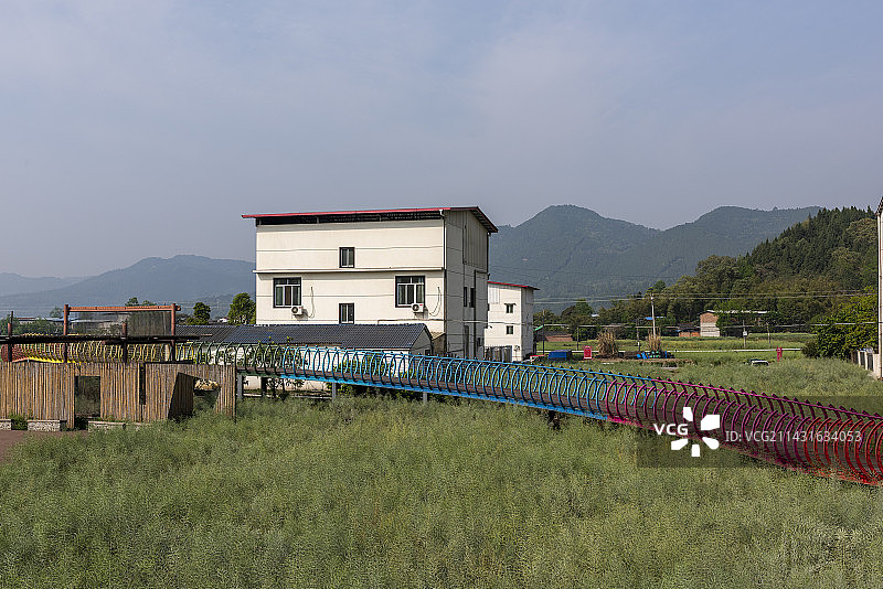 四川中江挂面村图片素材