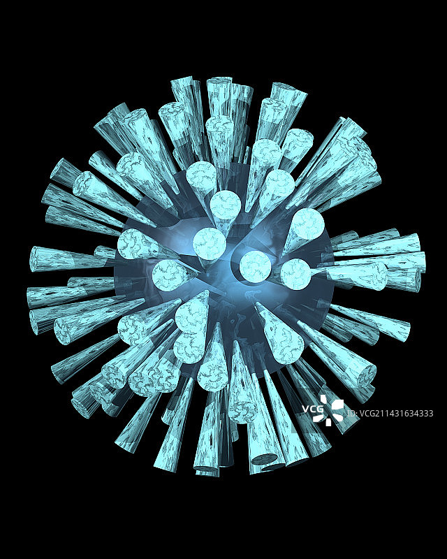 禽流感病毒图片素材