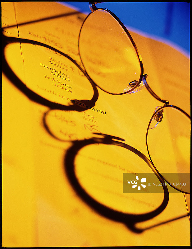 眼镜的景色图片素材