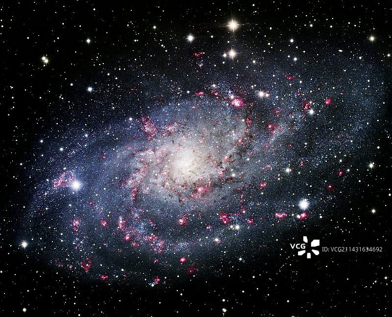 风车星系图片素材