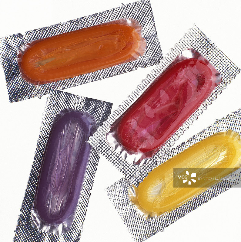 包装好的避孕套图片素材