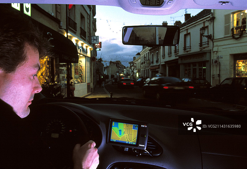 汽车导航系统图片素材