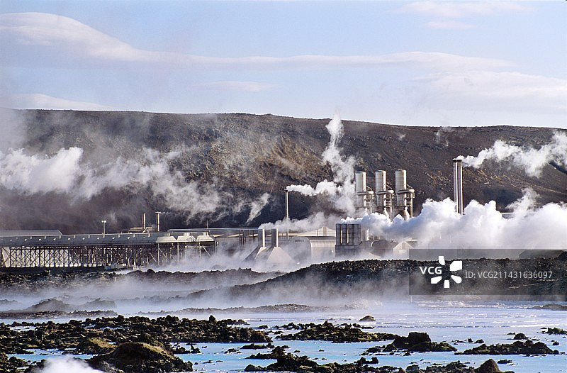 地热发电站图片素材
