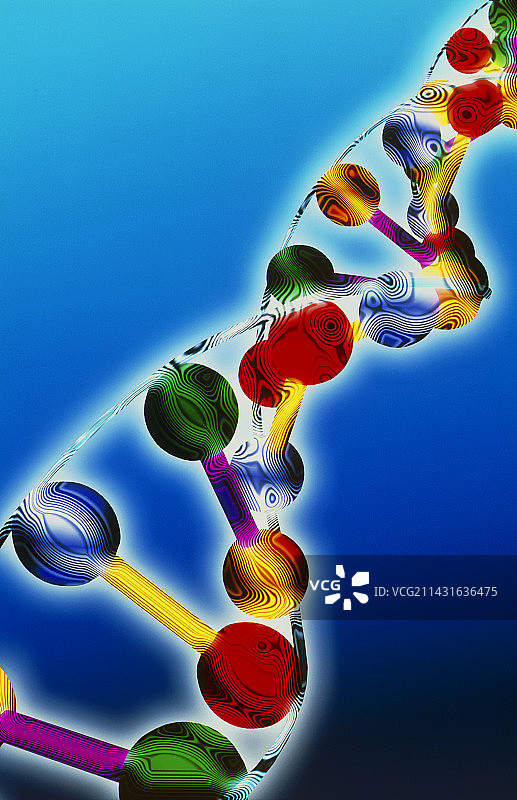 DNA的艺术作品图片素材