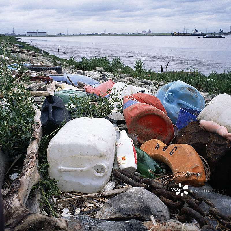 塑料垃圾图片素材