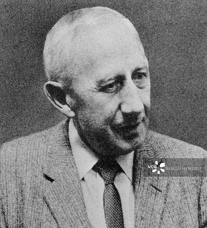 美国天文学家威廉·海因里希·沃尔特·巴德图片素材