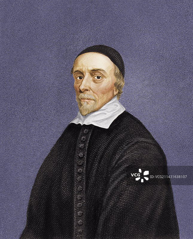 英国医生威廉·哈维图片素材