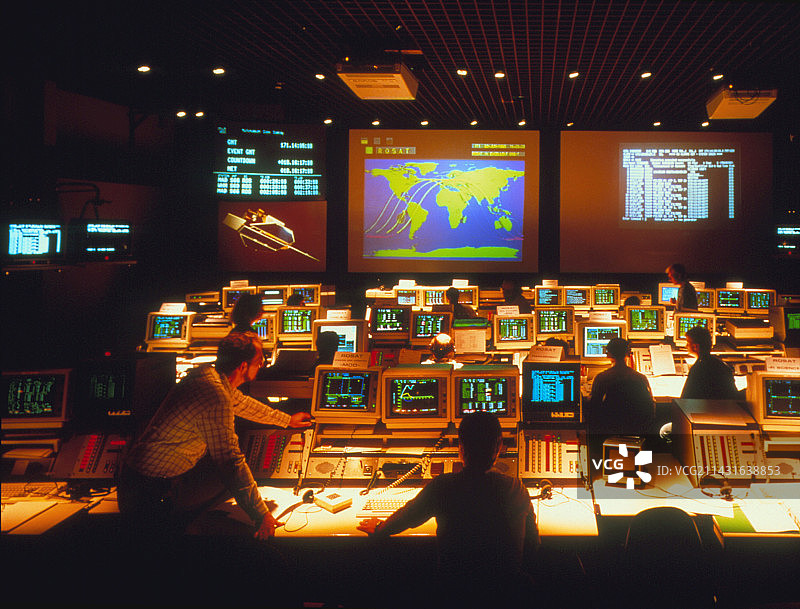 ROSAT卫星控制室一览图片素材
