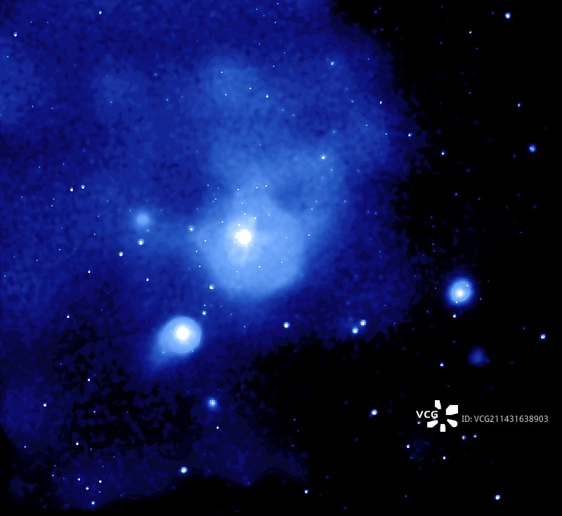 天炉座星系团图片素材