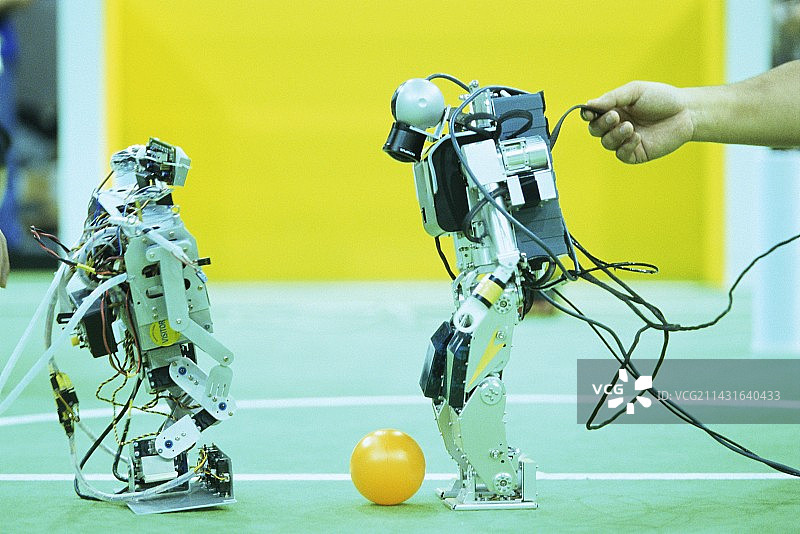 2003 Robocup人形机器人图片素材