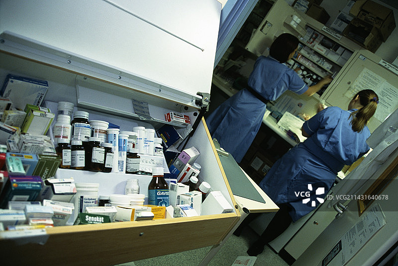 医院药柜图片素材