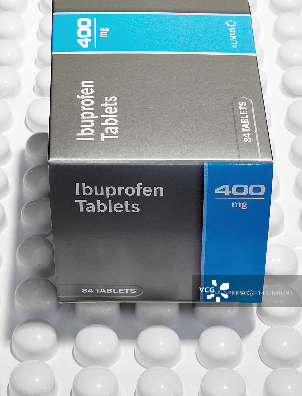 止痛药布洛芬图片素材