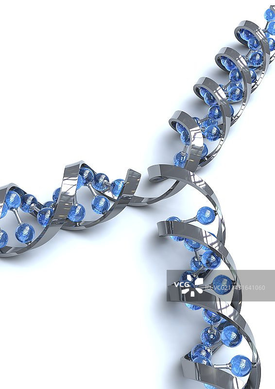 DNA复制，艺术作品图片素材