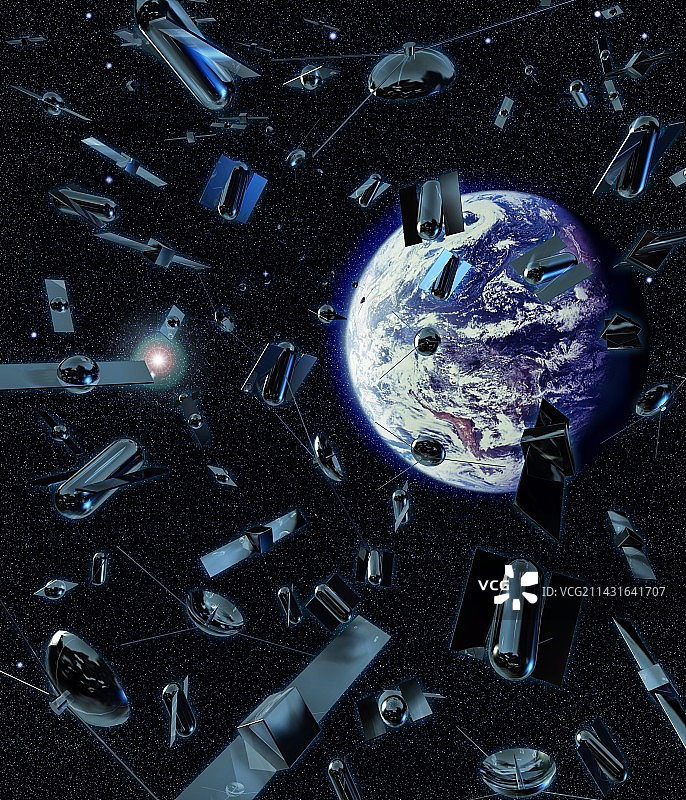 地球卫星图片素材