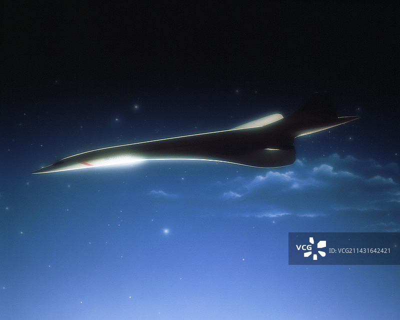 协和飞机模型图片素材