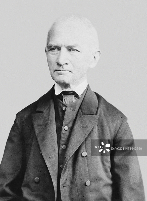 约翰·戈特弗里德·伽勒，德国天文学家图片素材