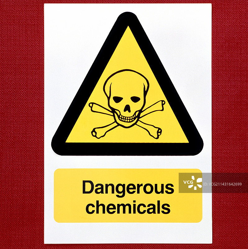 危险化学品警告标志图片素材