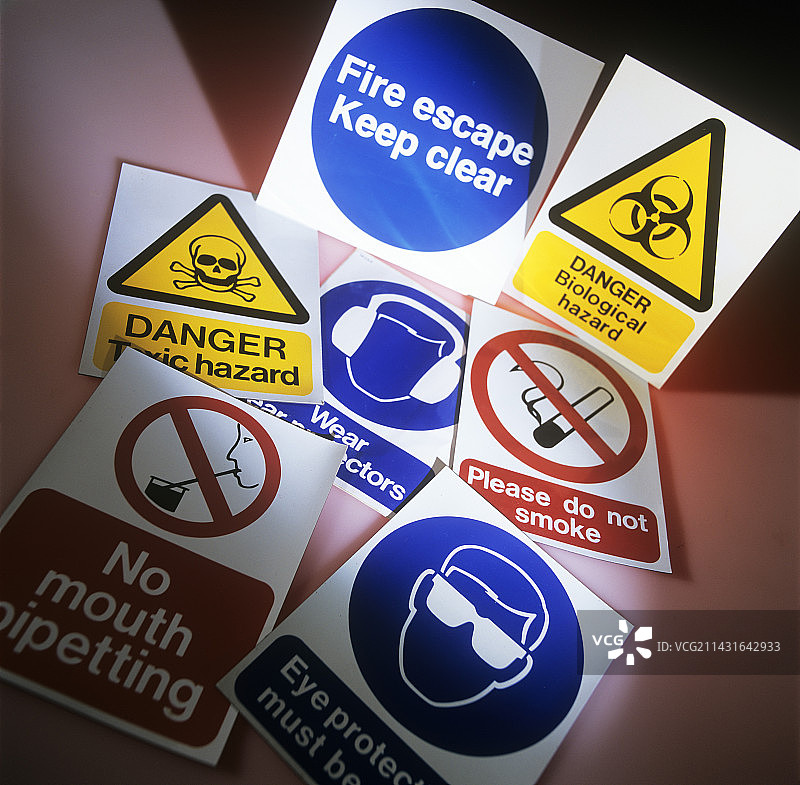 安全标志图片素材