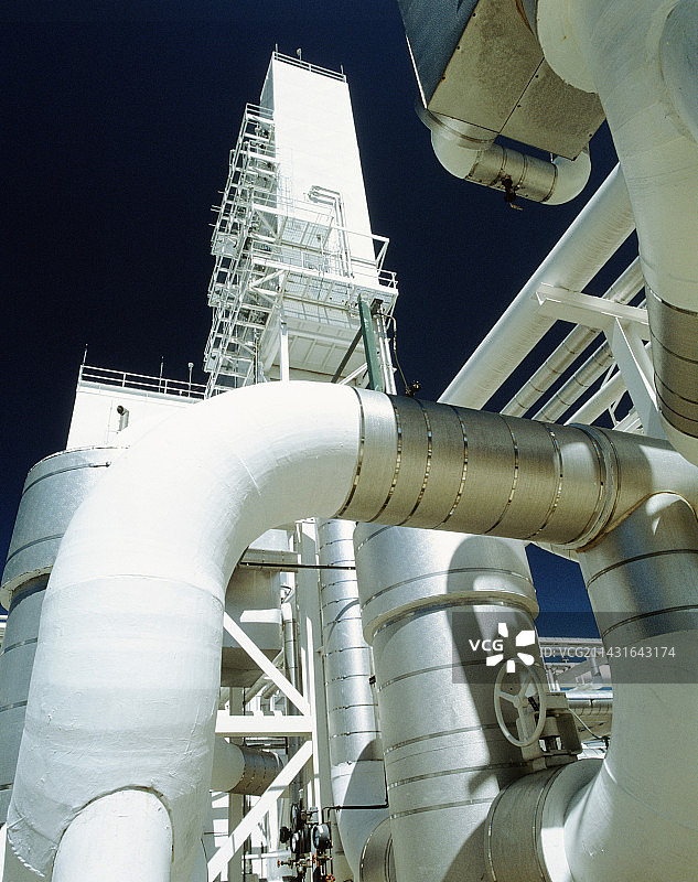 英国氧气公司大楼的外部景观图片素材