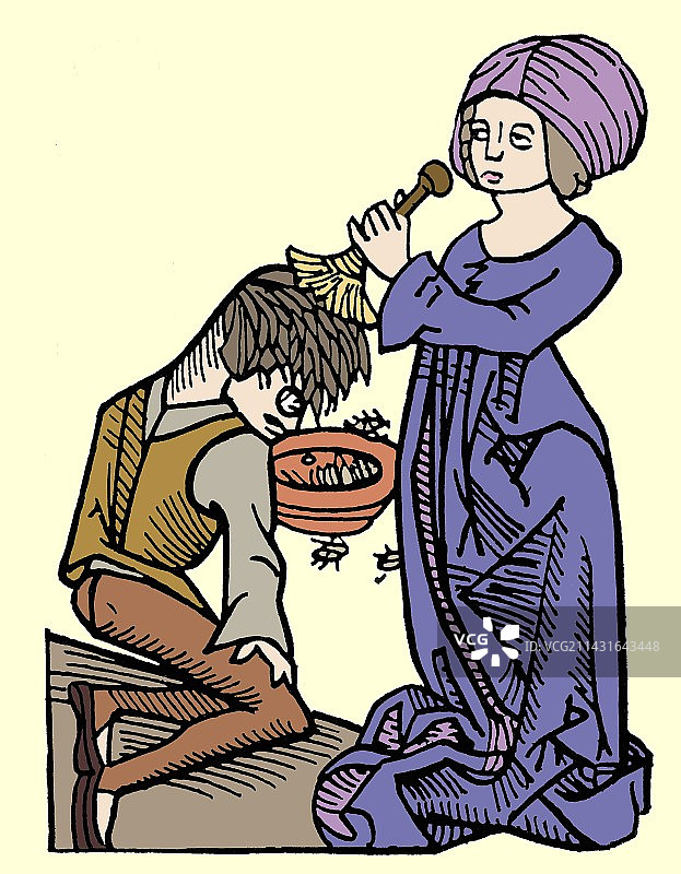 去除头虱图片素材