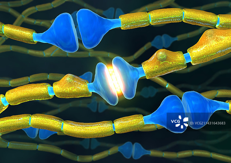 突触计算机艺术作品图片素材
