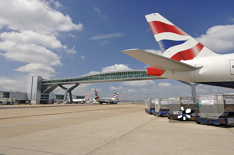 英国盖特威克机场图片素材