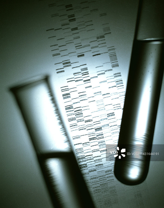 DNA测序图片素材