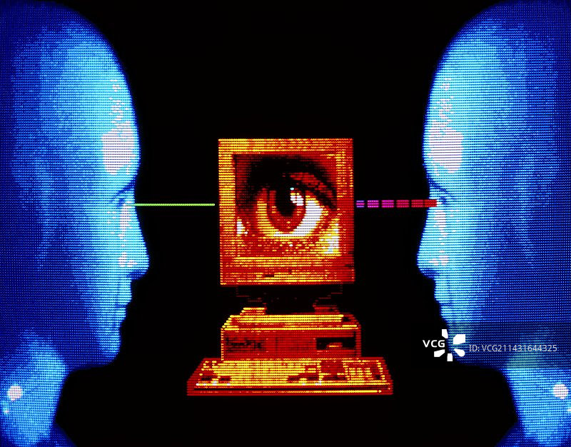 专家系统：抽象计算机图形图片素材