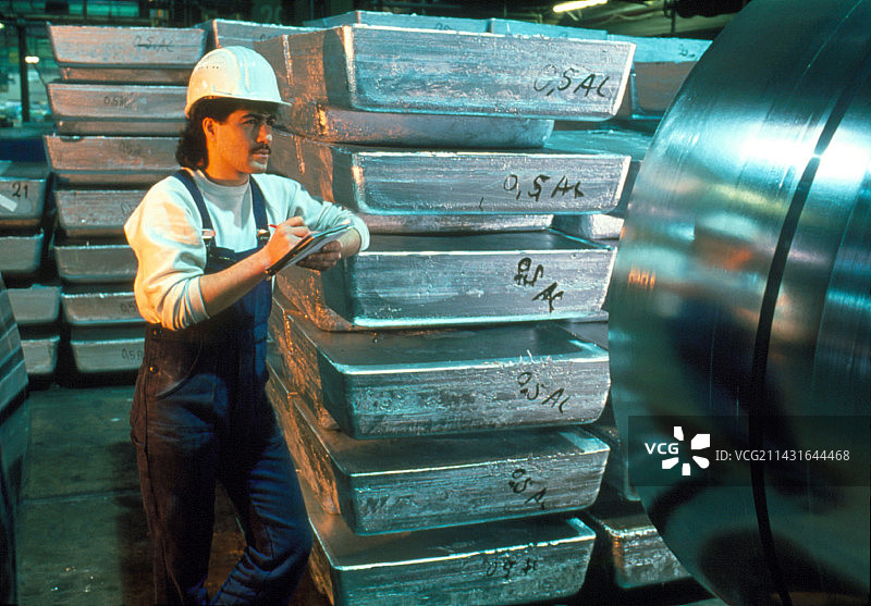 锌生产图片素材