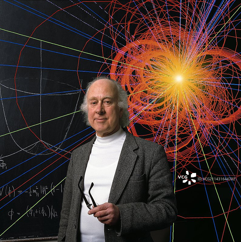 彼得·希格斯教授与事件模拟图片素材