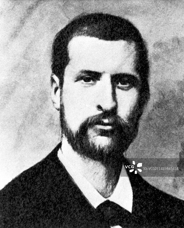 亚历山大·埃米尔·约翰·耶尔辛：瑞士细菌学家图片素材