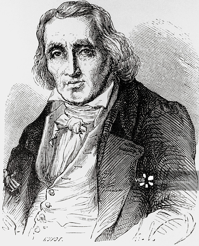 约瑟夫·马里·雅卡尔，法国发明家图片素材