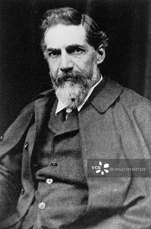 英国考古学家弗林德斯·皮特里图片素材