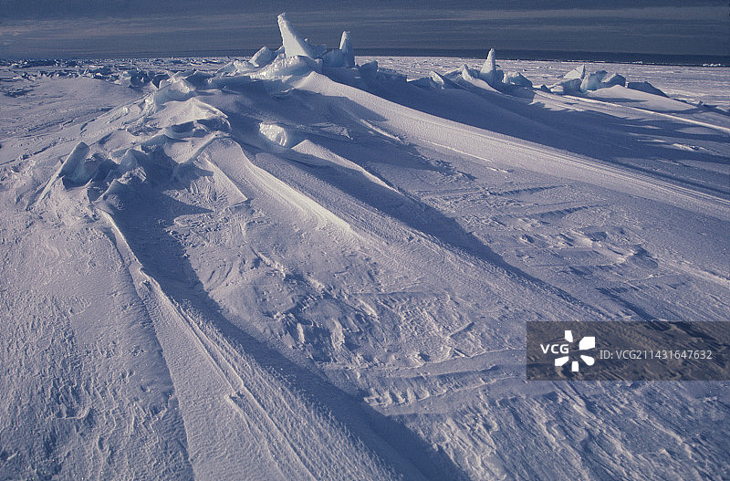 南极冰盖图片素材