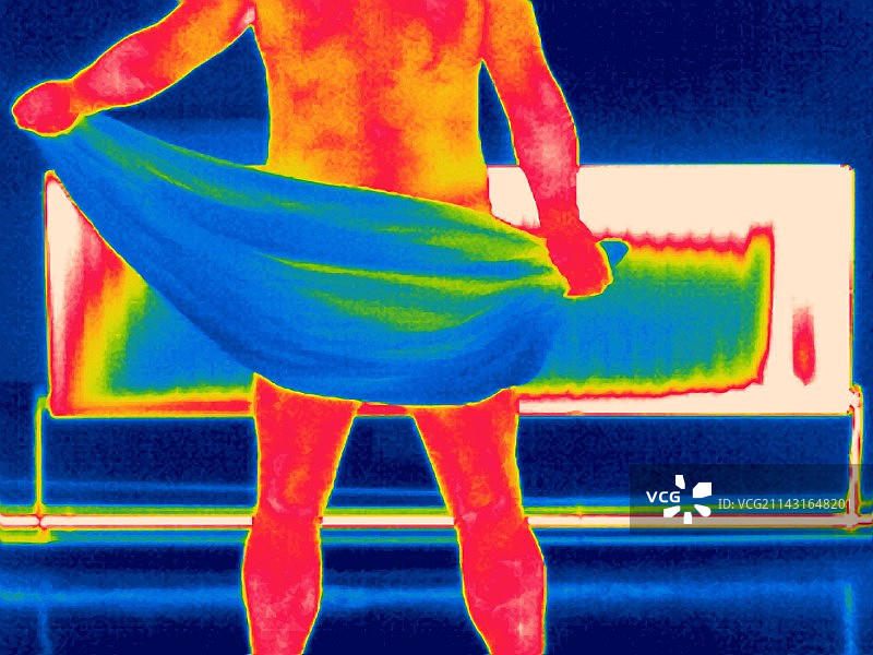 干燥，热成像图图片素材