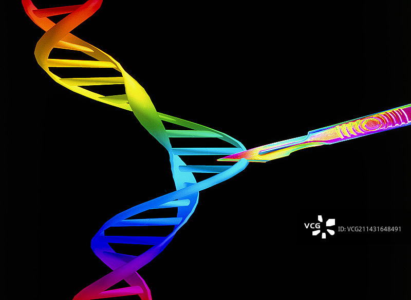 DNA操控图片素材