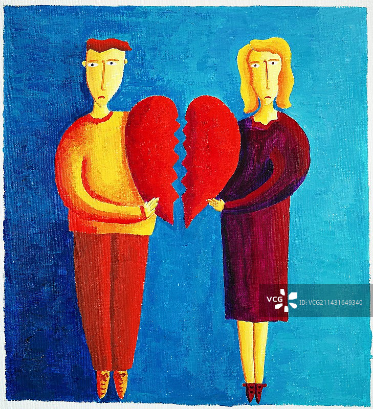 不愉快的关系图片素材